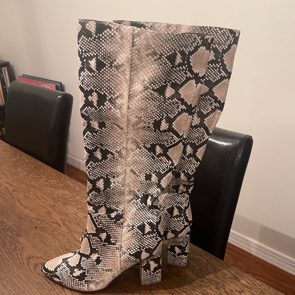 Madden Girl Snakeskin Boots